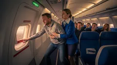 Čo sa skutočne stane, ak otvoríte dvere lietadla vo vzduchu