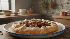 Najjednoduchší recept na galetu s hráškom: chrumkavý základ a chutná náplň