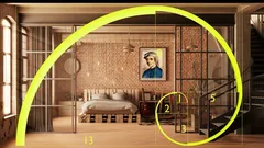 Zlatý rez v interiéri: jednoduché triky, ktoré okamžite zmenia vnímanie miestnosti