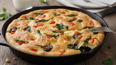 Varím, keď nemám čas: rýchla syrová placka z jednoduchých surovín